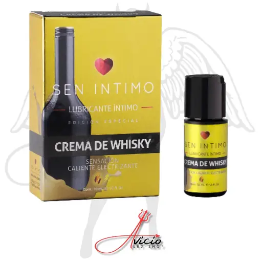 Lubricante Íntimo Electrizante Crema de Whisky Sen Íntimo 30ml